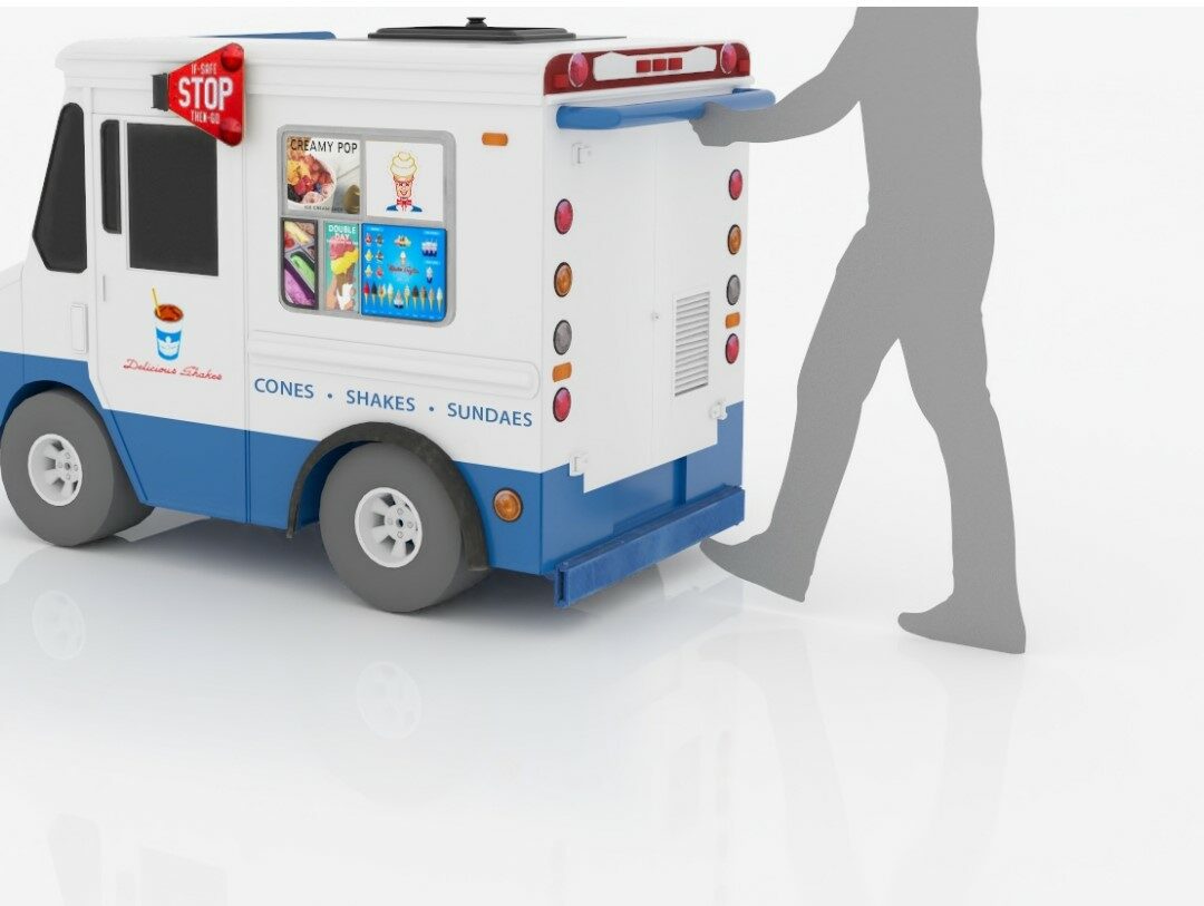 Mister Softee Mobile Ice Cream Cart
