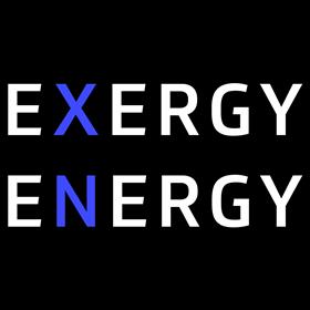 exergy energy black logo